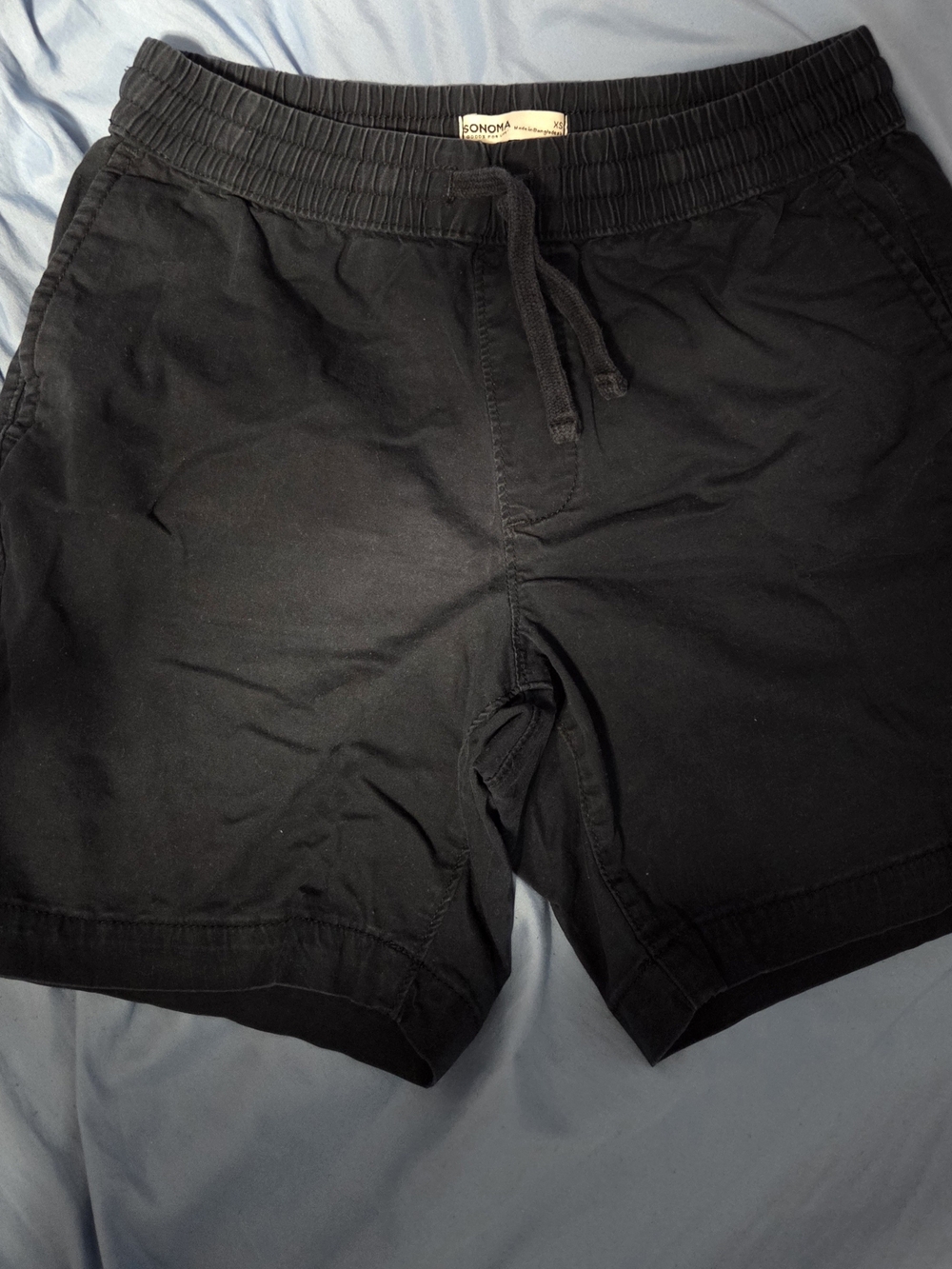 Sonoma Men's Navy Drawstring Hybrid Shorts Size XS
